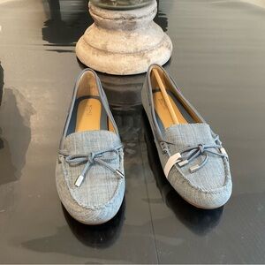 Michael Kors Washed Denim Loafers